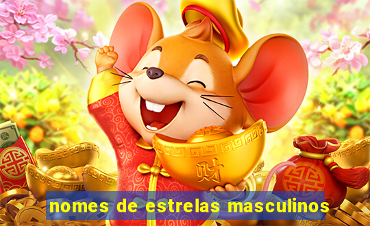 nomes de estrelas masculinos